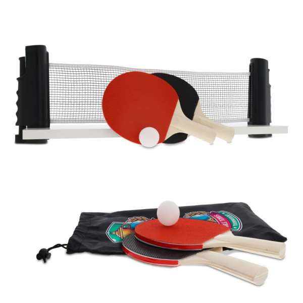 Tafeltennis set voor de 'gewone' tafel