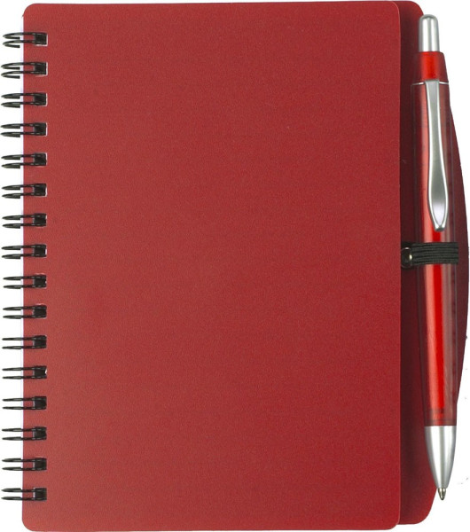 PU notitieboek met balpen Kimora
