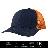 Navy/Oranje