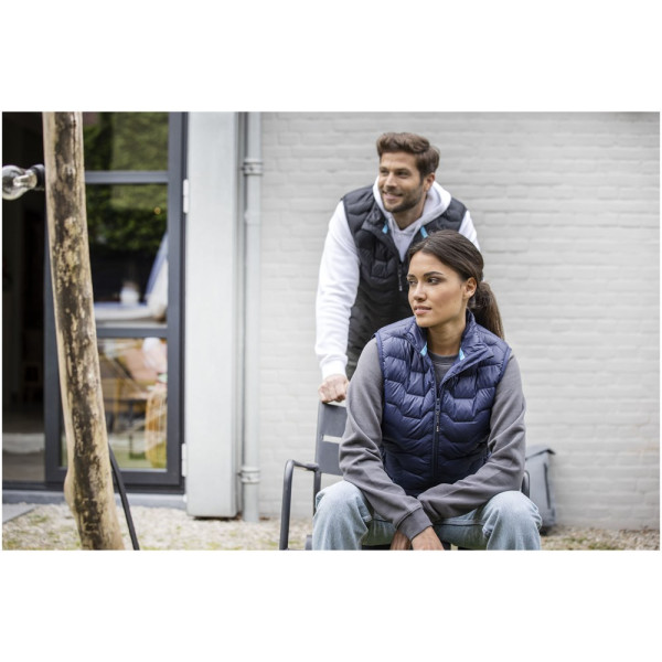 Epidote GRS gerecyclede geïsoleerde down bodywarmer voor heren