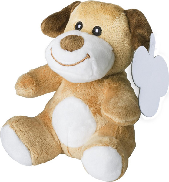 Pluche knuffelhond Valentina
