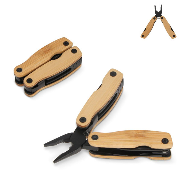 Multitool Bamboe 12 functies