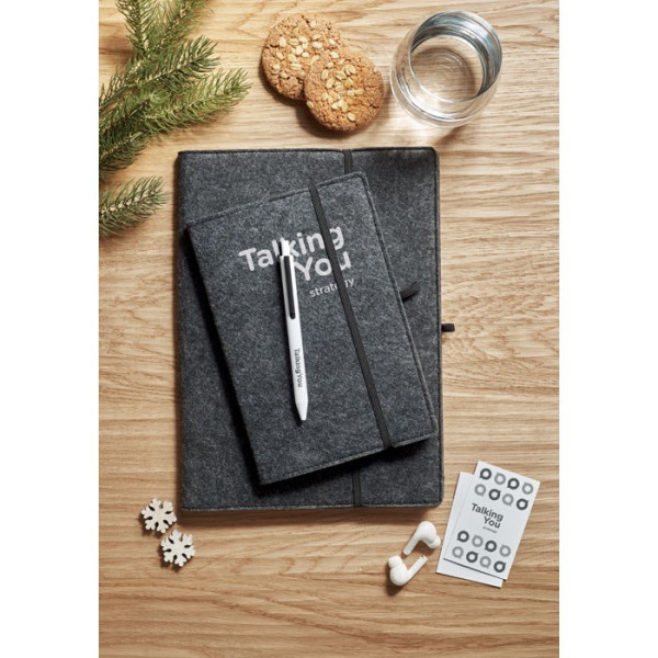FELTBOOK - A5 notitieboekje RPET vilt