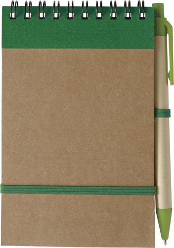 Kartonnen notitieboekje Emory